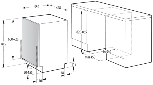 Посудомоечная машина Gorenje GV520E10S фото 12 Посудомоечная машина Gorenje GV520E10S фото 12
