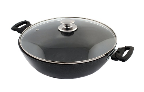 Сотейник 30см Kukmara смк308а кофейный мрамор Сотейник 30см Kukmara смк308а кофейный мрамор