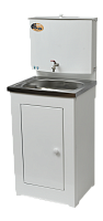 Умывальник дачный без подогрева "Люкс" ВИХРЬ, нержавейка, белый (74/4/5)