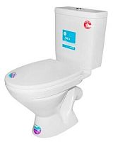 Унитаз компакт "Лига" 2РА PP белый косой /Santek/ 1WH302197