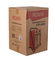 Электрическая тепловая пушка ТЭП-9000 Ресанта