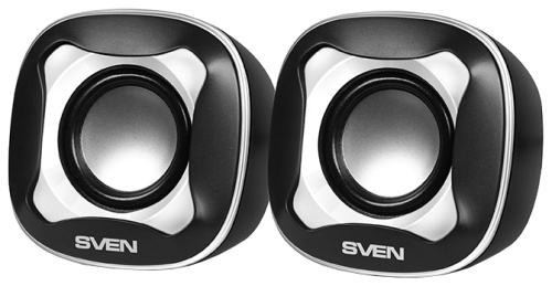 Колонки Sven 170 черный-белый Колонки Sven 170 черный-белый