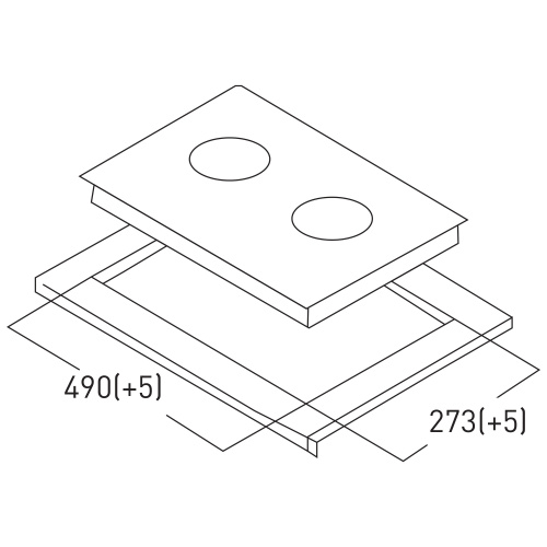 Варочная поверхность Oasis P-GWD фото 5