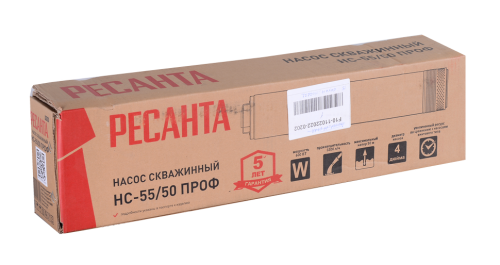 Скважинный насос Ресанта НС-55/50 ПРОФ фото 3