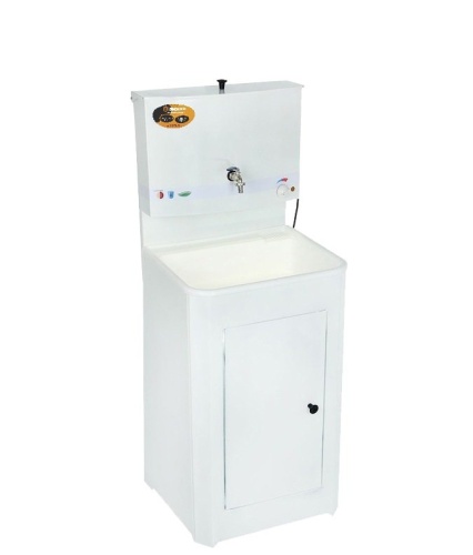 Умывальник дачный, с подогревом, пластиковая мойка, цвет белый Умывальник дачный, с подогревом, пластиковая мойка, цвет белый