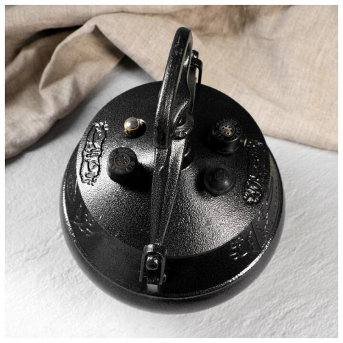 Казан афганский 5 л черный, алюминий фото 15