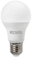 Лампа светодиодная РЕСАНТА LL-R-A60-11W-230-3K-E27 (76/1/15)