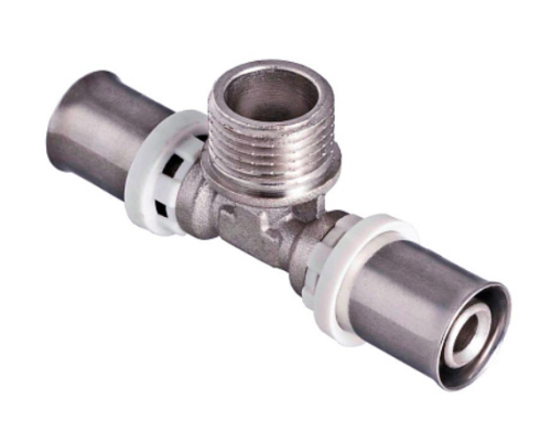 Пресс тройник T20X3/4"MX20 "ViEiR" (100/10шт) Пресс тройник T20X3/4"MX20 "ViEiR" (100/10шт)