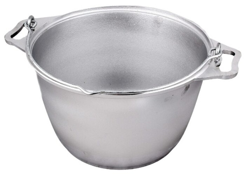 Котел походный 10 л Kukmara кп100 литой алюминий, крышка фото 3 Котел походный 10 л Kukmara кп100 литой алюминий, крышка фото 3