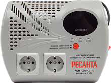 Стабилизатор напряжения серии LUX Ресанта АСН-1000Н2/1-Ц (63/6/13)