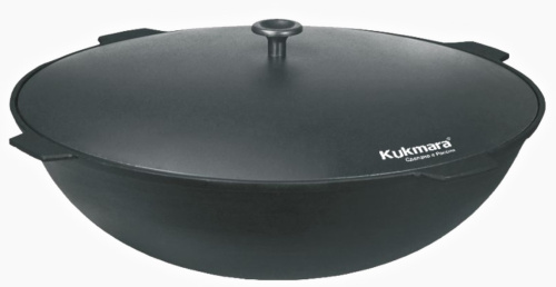 Казан 12 л KUKMARA кч121, чугун, черный Казан 12 л KUKMARA кч121, чугун, черный