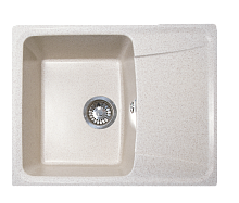 Мойка каменная GranAlliance G-22 (580х470) прямоугольная БЕЖЕВЫЙ (U201)
