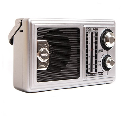 Радиоприемник Эфир 07 серебристый фото 2 Радиоприемник Эфир 07 серебристый фото 2