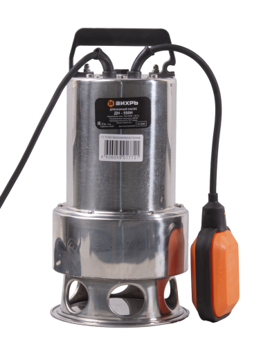 Погружной дренажный насос ВИХРЬ ДН-550Н фото 7