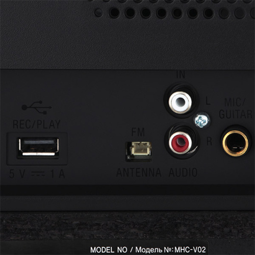 Мидисистема Sony MHC-V02 фото 7 Мидисистема Sony MHC-V02 фото 7