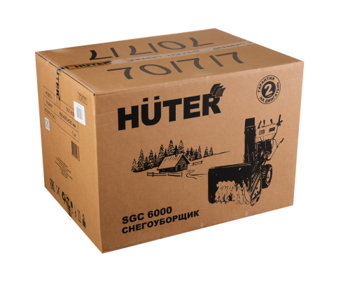 Самоходный снегоуборщик Huter SGC 6000
