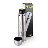 Термос 1 л Diolex DXW-1000-1, нерж.сталь, колба нерж.сталь, узкое горло