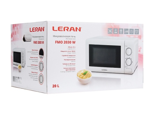 Микроволновая печь Leran FMO 2030 W фото 7