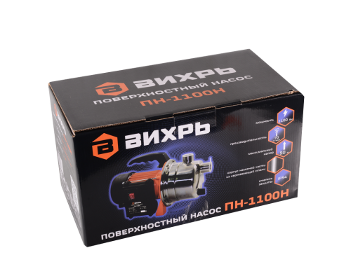 Поверхностный насос Вихрь ПН-1100Н фото 8