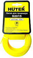 Леска Huter S2015 для триммера, 2 мм, звезда (71/1/10)