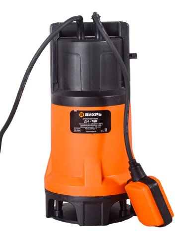 Погружной дренажный насос ВИХРЬ ДН-750 фото 5