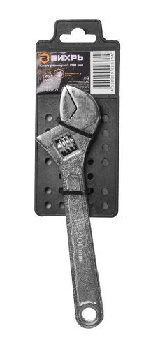 Разводной ключ 200мм Вихрь