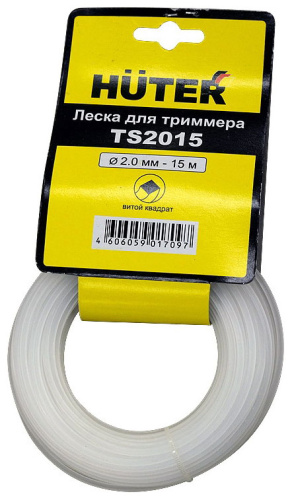 Леска Huter TS2015 (витой квадрат) фото 2