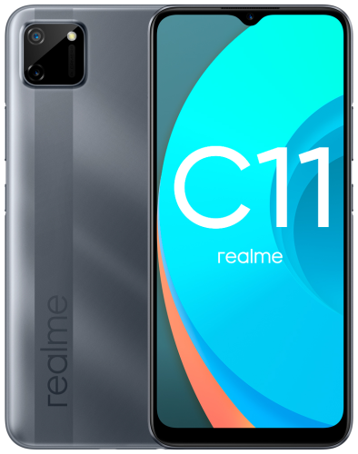 Смартфон Realme C11 2021 2+32GB Iron Grey (RMX3231) фото 3 Смартфон Realme C11 2021 2+32GB Iron Grey (RMX3231) фото 3
