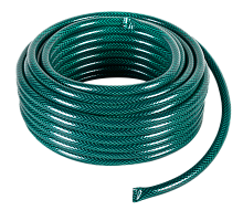 Шланг поливочный ПВХ, трёхслойный армированный 1/2, 25м (зелёный) Вихрь, , Шт