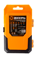 Отвертка прецизионная с набором насадок, 31 предмет в кейсе Вихрь, , Шт