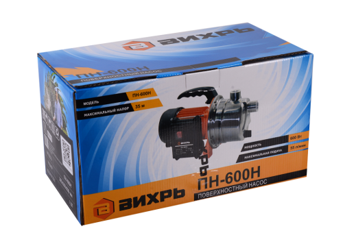 Поверхностный насос Вихрь ПН-600Н фото 25