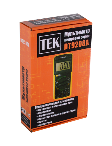 Мультиметр DT9208A фото 9 Мультиметр DT9208A фото 9