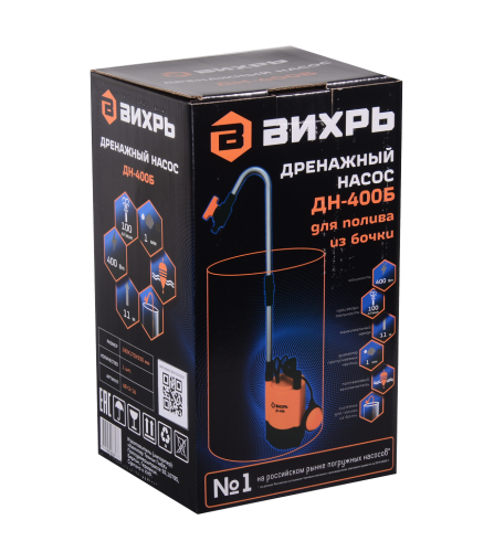 Дренажный насос Вихрь ДН-400Б фото 21
