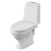 Унитаз-компакт "Прайм-комфорт" с микролифтом БЕЛЫЙ /Santeri/