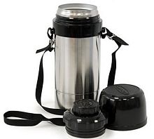 Термос 1,5 л АМЕТ 1С-672 Дорожный, нерж.сталь, колба нерж.сталь, универсальное горло