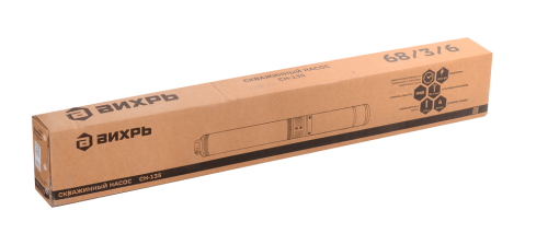 Погружной скважинный насос ВИХРЬ СН-135 фото 6