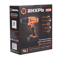 Дрель-шуруповерт ВИХРЬ ДА-14,4Л-2