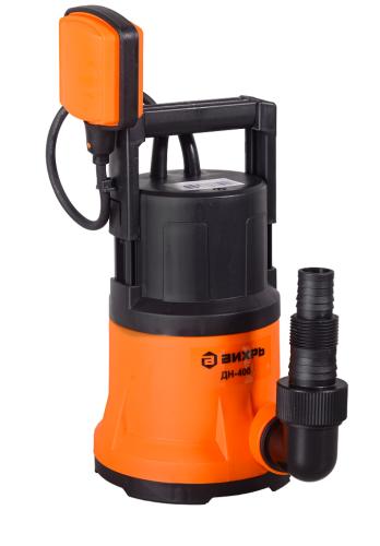 Погружной дренажный насос ВИХРЬ ДН-400 фото 7 Погружной дренажный насос ВИХРЬ ДН-400 фото 7