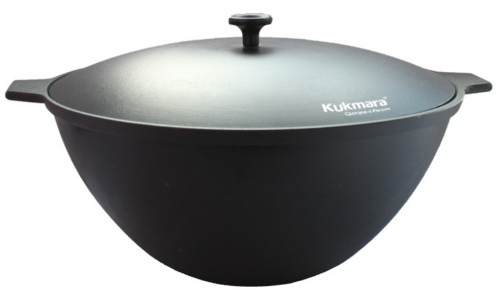 Казан 4 л KUKMARA кч041, чугун, черный Казан 4 л KUKMARA кч041, чугун, черный