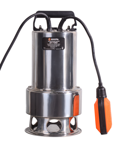 Погружной дренажный насос ВИХРЬ ДН-1100Н фото 7
