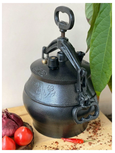 Казан афганский 5 л черный, алюминий фото 7