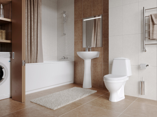 Унитаз-компакт "Соната" БЕЛЫЙ /Santeri/