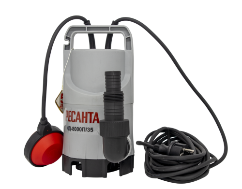 Дренажный насос Ресанта НД-8000П/35 фото 3 Дренажный насос Ресанта НД-8000П/35 фото 3