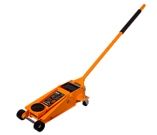 Домкрат гидравлический подкатной ДМК-3Б (3 т, 115-470 мм, быстрый подъём) Вихрь