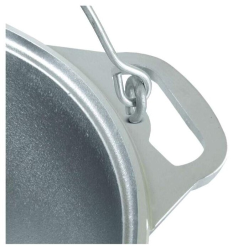 Котел походный 10 л Kukmara кп100 литой алюминий, крышка фото 5 Котел походный 10 л Kukmara кп100 литой алюминий, крышка фото 5