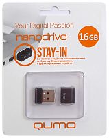 USB Flash drive QUMO 16GB Nano Black