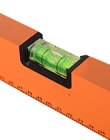 Уровень алюминиевый 800мм фрезерованный 3 глазка Вихрь