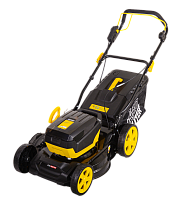 Газонокосилка аккумуляторная Huter CLM-460 PRO (самоходная, с АКБ 4 А/ч и З.У. в комплекте) (70/4/80