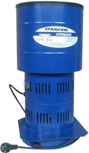 Зернодробилка Уральские Хрюшки 400 1150 Вт, 400 кг/час, корпус круглый, бункер 12 л