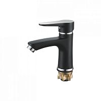 96111F Accoona Смеситель для умывальника 35мм ЧЕРНЫЙ (1/10)